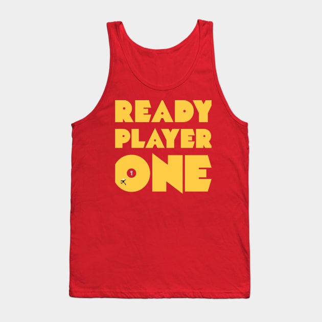 Ready Player One T-Shirt Tank Top by The Basement Podcast